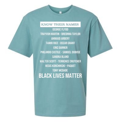 Know Their Names BLM Sueded Cloud Jersey T-Shirt