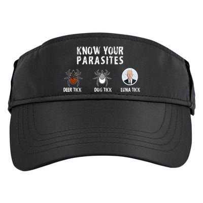 Know Your Parasites Anti Joe Biden Adult Drive Performance Visor
