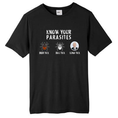 Know Your Parasites Anti Joe Biden Tall Fusion ChromaSoft Performance T-Shirt