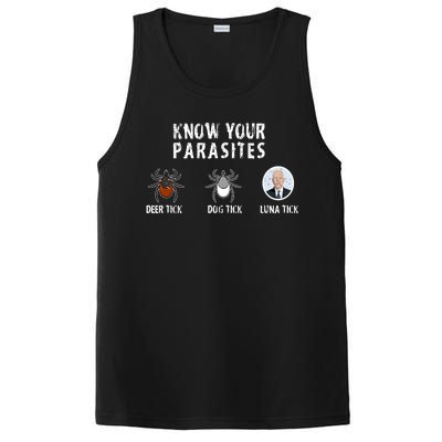 Know Your Parasites Anti Joe Biden PosiCharge Competitor Tank