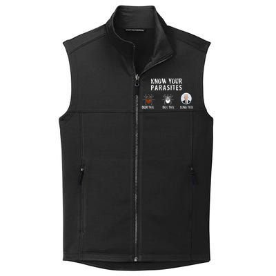 Know Your Parasites Anti Joe Biden Collective Smooth Fleece Vest