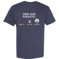 Know Your Parasites Anti Joe Biden Garment-Dyed Heavyweight T-Shirt