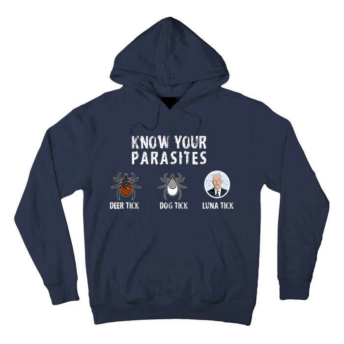 Know Your Parasites Anti Joe Biden Hoodie