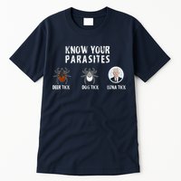 Know Your Parasites Anti Joe Biden Tall T-Shirt