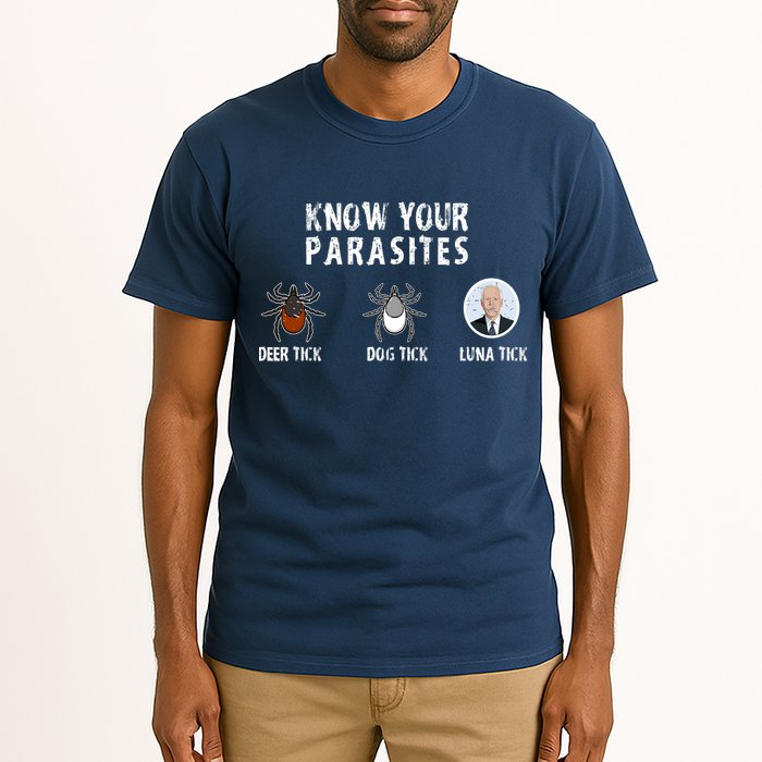 Know Your Parasites Anti Joe Biden Tall T-Shirt