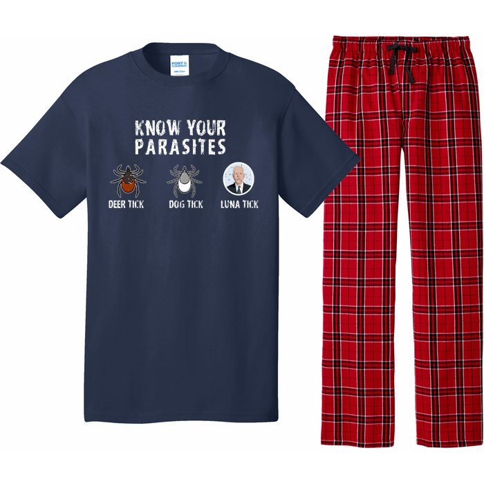 Know Your Parasites Anti Joe Biden Pajama Set