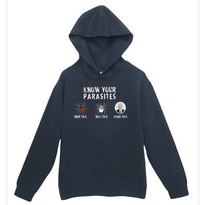 Know Your Parasites Anti Joe Biden Urban Pullover Hoodie