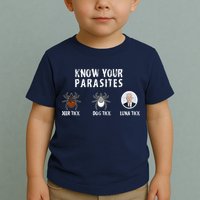 Know Your Parasites Anti Joe Biden Toddler T-Shirt