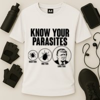 Know Your Parasites Deer Trick Dog Trick Luna Trick Performance Shirt