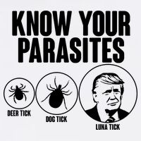 Know Your Parasites Deer Trick Dog Trick Luna Trick Performance Shirt
