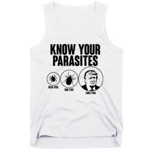 Know Your Parasites Deer Trick Dog Trick Luna Trick Tank Top