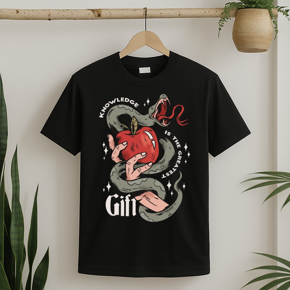 Knowledge Is The Greatest Gift T-Shirt