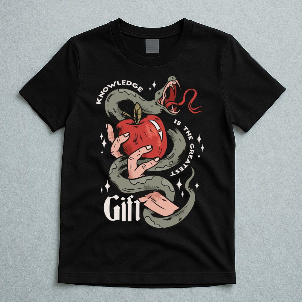 Knowledge Is The Greatest Gift T-Shirt