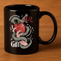 Knowledge Is The Greatest Gift 11oz C Handle Ceramic Mug