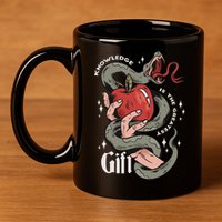 Knowledge Is The Greatest Gift 11oz C Handle Ceramic Mug