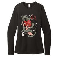 Knowledge Is The Greatest Gift Womens CVC Long Sleeve Shirt