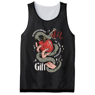 Knowledge Is The Greatest Gift Mesh Reversible Basketball Jersey Tank