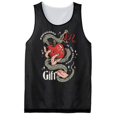 Knowledge Is The Greatest Gift Mesh Reversible Basketball Jersey Tank