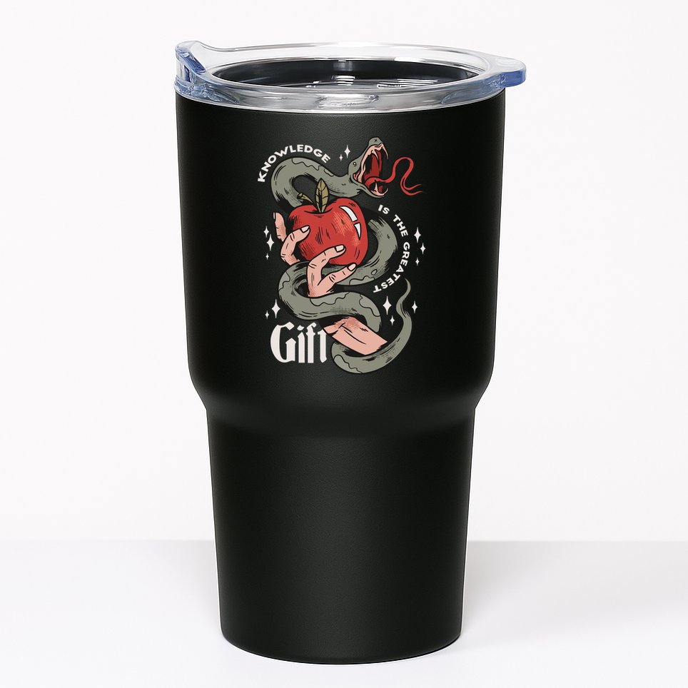 Knowledge Is The Greatest Gift Tumbler