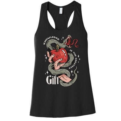 Knowledge Is The Greatest Gift Women's Racerback Tank