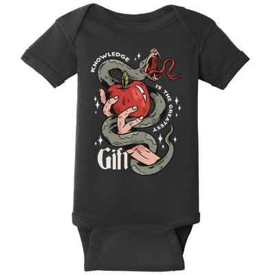 Knowledge Is The Greatest Gift Baby Bodysuit
