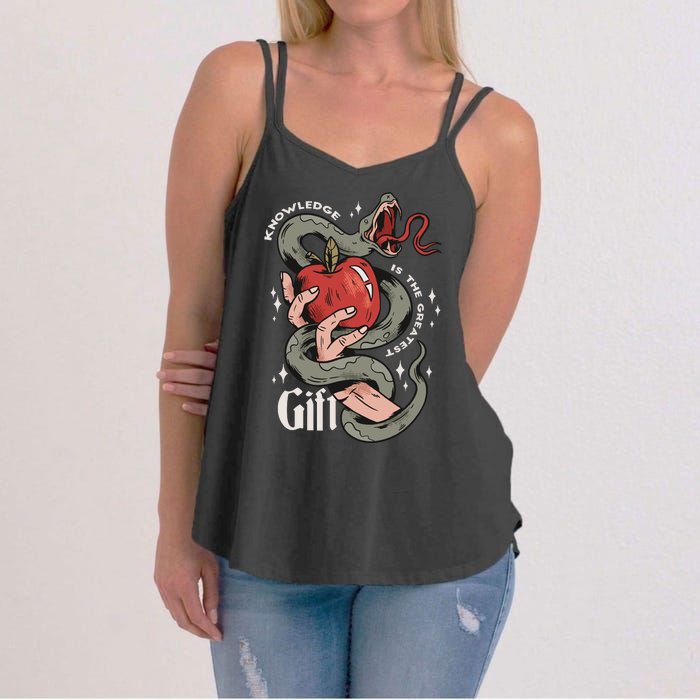 Knowledge Is The Greatest Gift Women's Strappy Tank