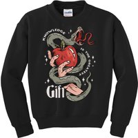 Knowledge Is The Greatest Gift Kids Sweatshirt