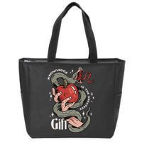 Knowledge Is The Greatest Gift Zip Tote Bag