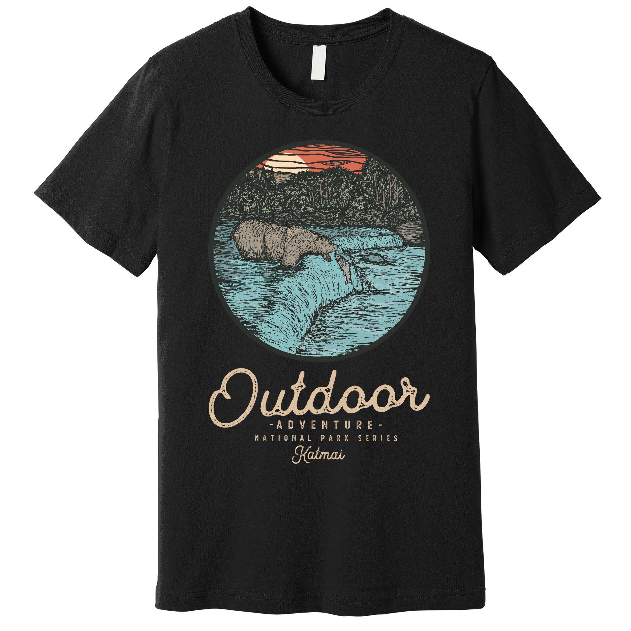Katmai National Park Premium T-Shirt