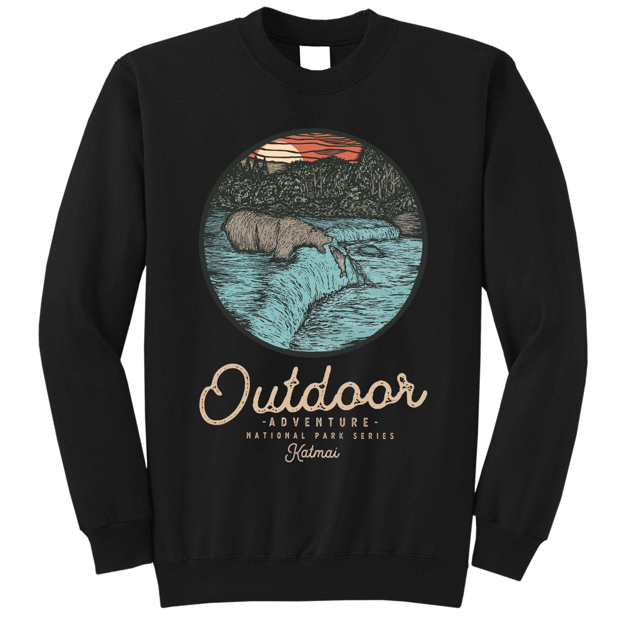 Katmai National Park Tall Sweatshirt