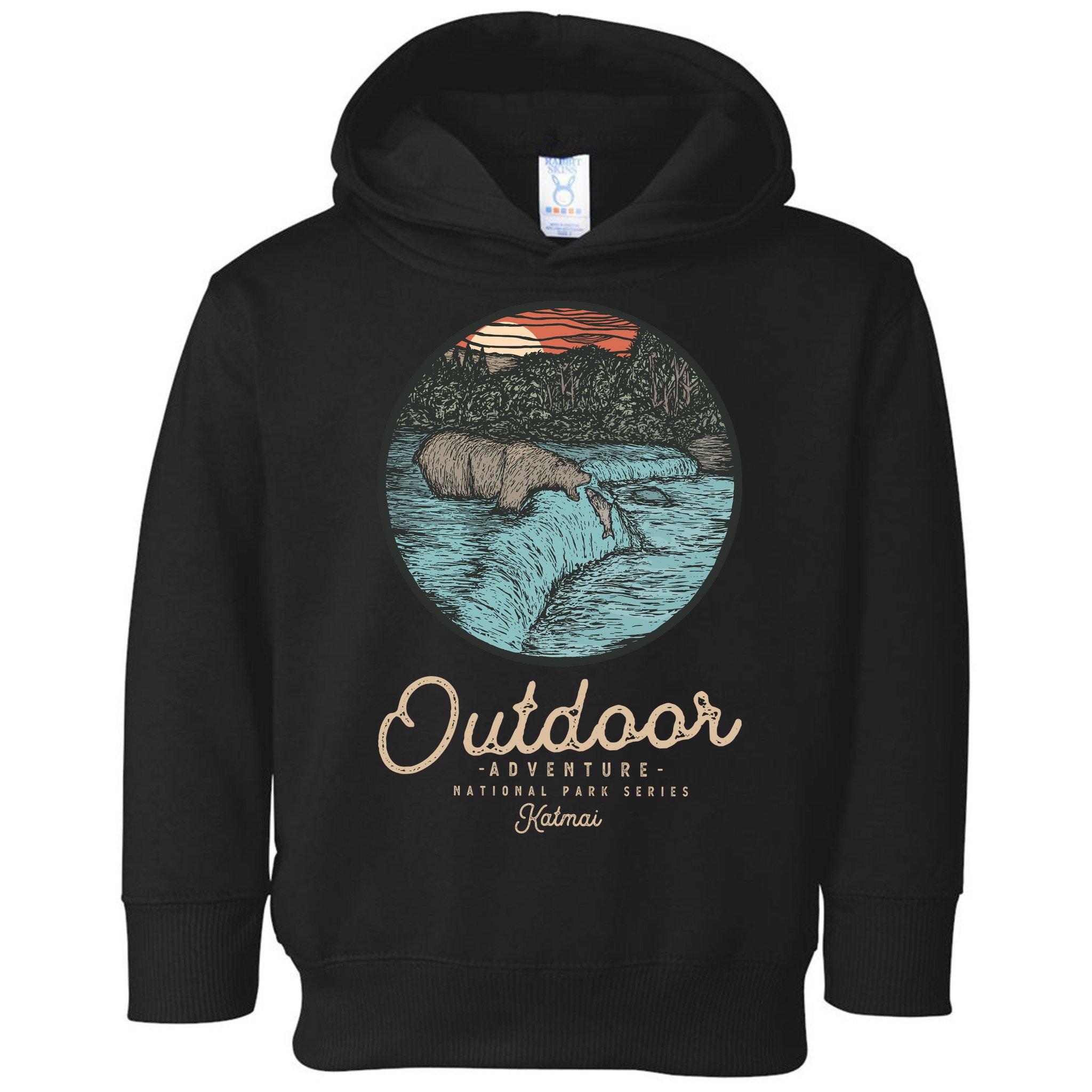 Katmai National Park Toddler Hoodie