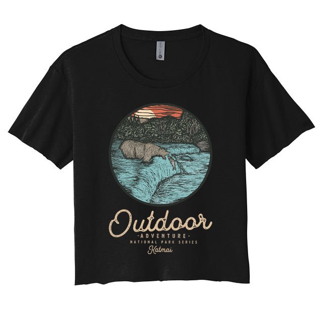 Katmai National Park Crop Top