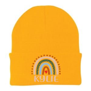 Kylie Name Personalized Funny Rainbow Kylie Gift Knit Cap Winter Beanie