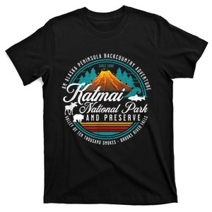 Katmai National Park Preserve Alaska Bear Watching Salmon T-Shirt