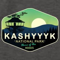 Kashyyyk National Park Home Of The Wookies Vector Backpack