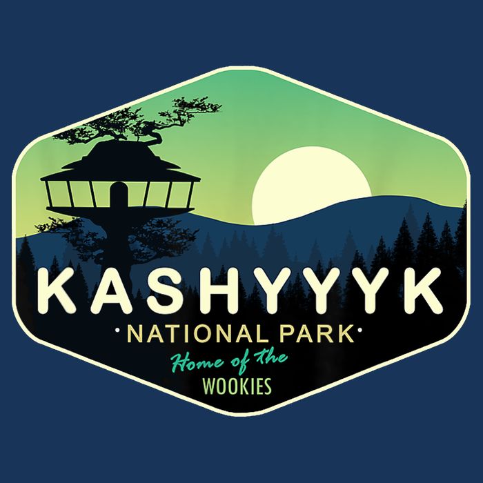 Kashyyyk National Park Home Of The Wookies Cooling Performance Crew T-Shirt