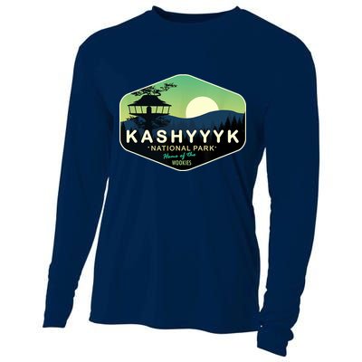 Kashyyyk National Park Home Of The Wookies Cooling Performance Long Sleeve Crew