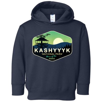 Kashyyyk National Park Home Of The Wookies Toddler Hoodie