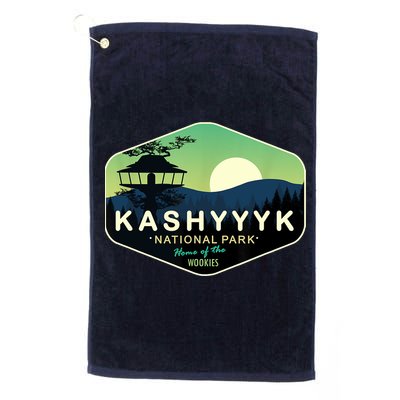 Kashyyyk National Park Home Of The Wookies Golf Towel