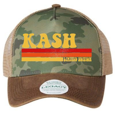 Kash Name Personalized Idea Retro Vintage Kash Legacy Tie Dye Trucker Hat