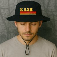 Kash Name Personalized Idea Retro Vintage Kash Bucket Hat