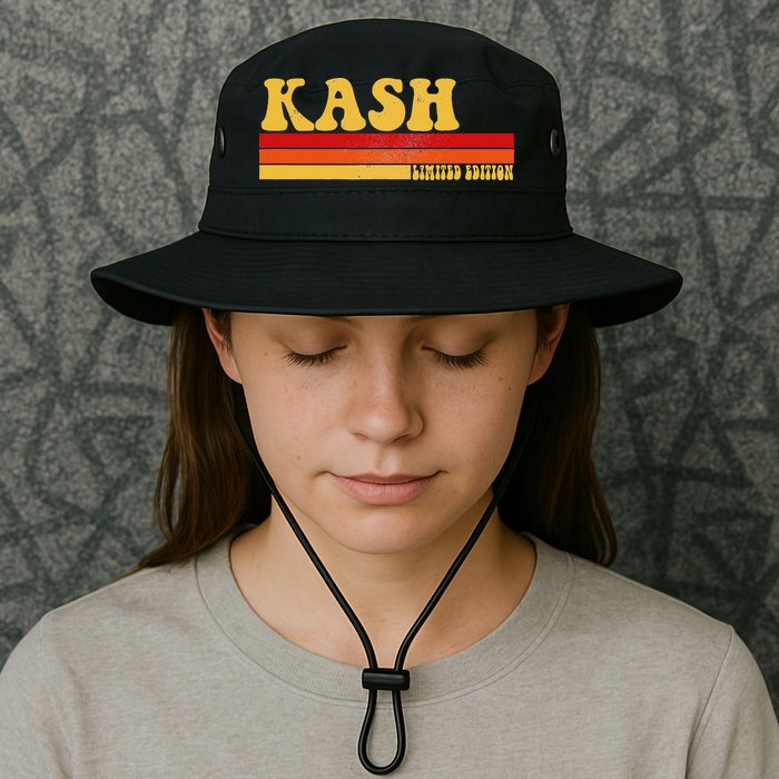 Kash Name Personalized Idea Retro Vintage Kash Bucket Hat