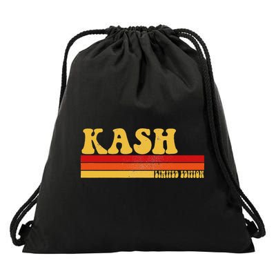 Kash Name Personalized Idea Retro Vintage Kash Drawstring Bag