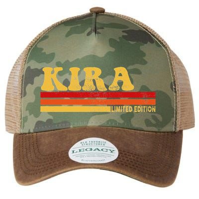 Kira Name Personalized Cute Idea Women Vintage Kira Legacy Tie Dye Trucker Hat