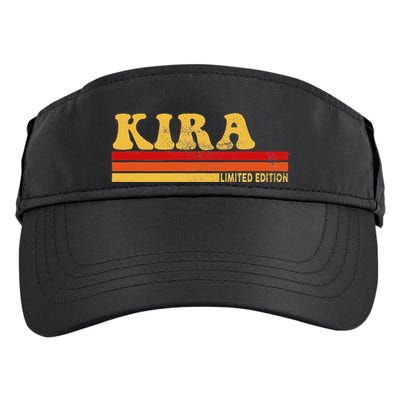 Kira Name Personalized Cute Idea Women Vintage Kira Adult Drive Performance Visor