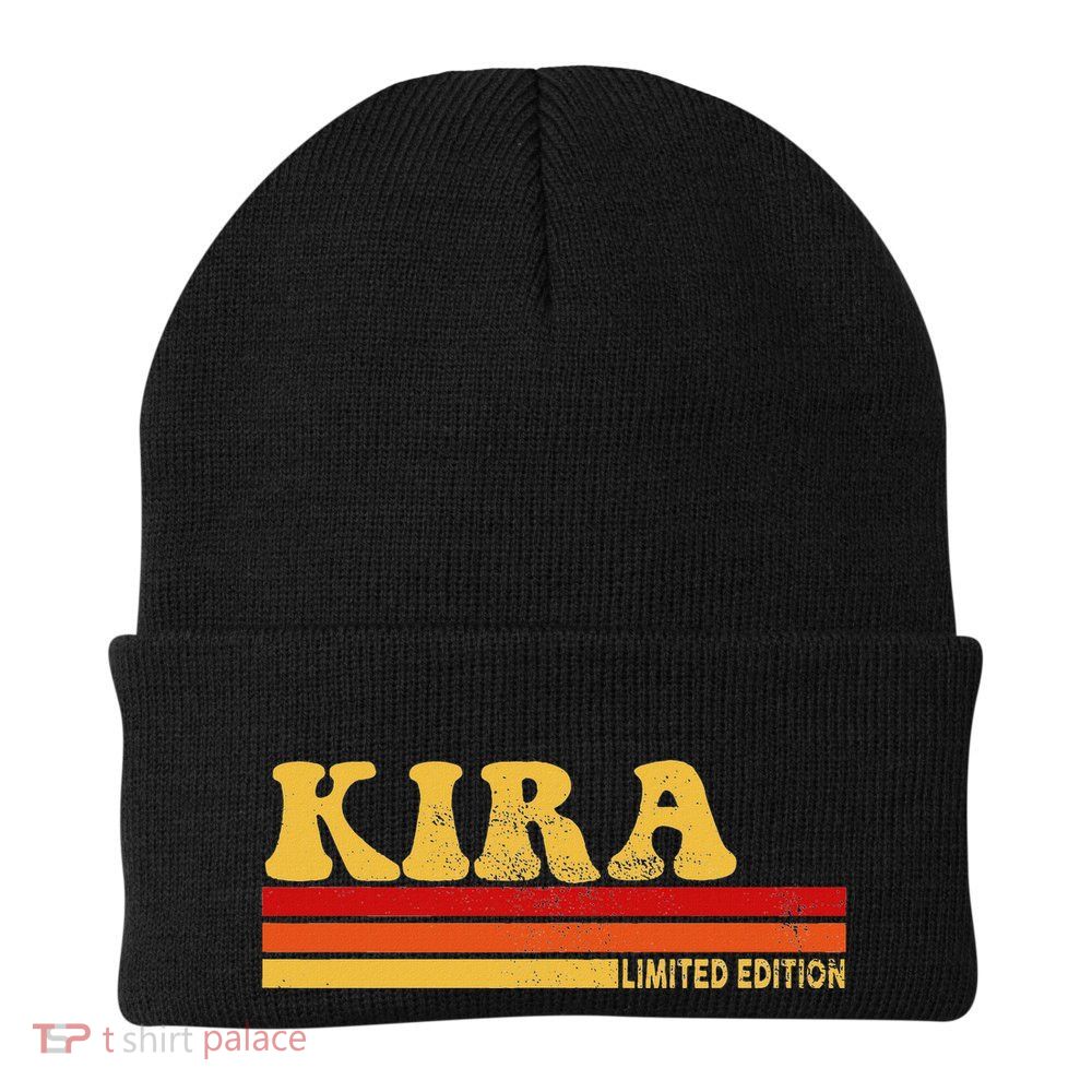 Kira Name Personalized Cute Idea Women Vintage Kira Beanie