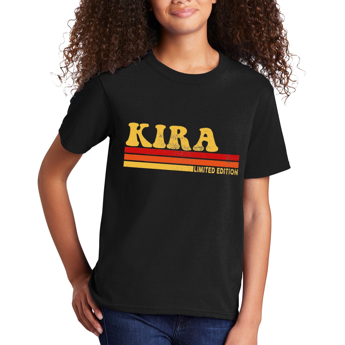 Kira Name Personalized Cute Idea Women Vintage Kira Kids T-Shirt