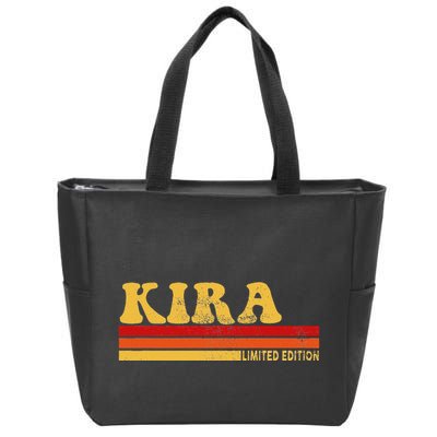 Kira Name Personalized Cute Idea Women Vintage Kira Zip Tote Bag