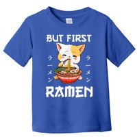 Kawaii Neko Ramen Lover Japanese Noodle Anime Gift Toddler T-Shirt