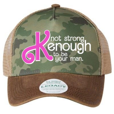 Kenough Not Strong Enough To Be Your Man Legacy Tie Dye Trucker Hat